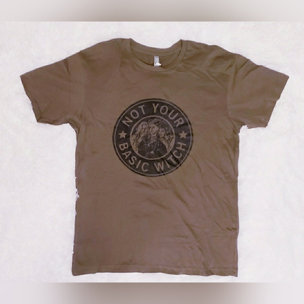 HOCUS POCUS NOT YOUR BASIC WITCH GRAPHIC TEE NWT - image 10
